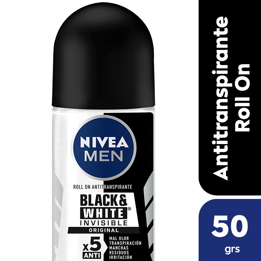 ROLL ON INVISIBLE B&W POWER MEN 50ml (82245)