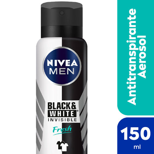 SPRAY INVISIBLE B&W FRESH MEN 150ml (85974)