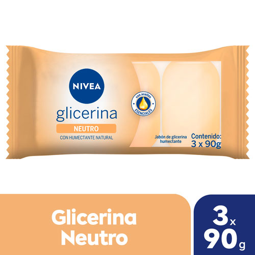 JABON GLICERINA NEUTRO PACK 3x90gr (92824)