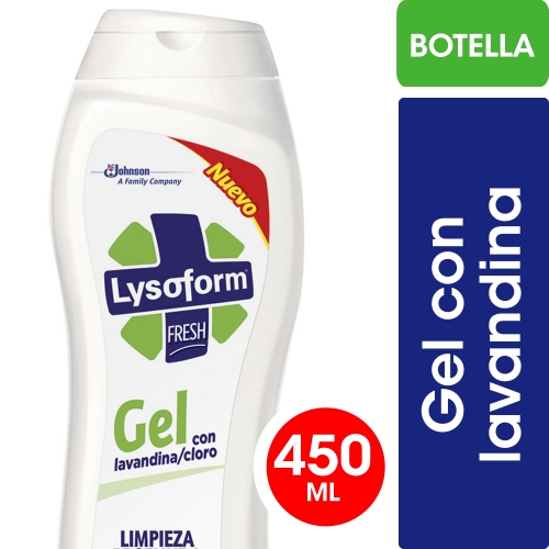 LYSOFORM GEL C/LAVANDINA 450 ML (5060)