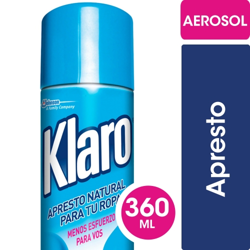 KLARO APRESTO AEROSOL 360 ML (613)