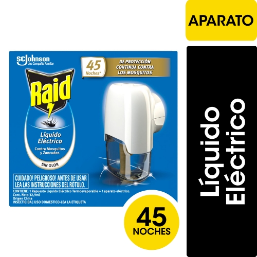 RAID LIQUIDO ELECTRICO FULL APARATO 32,9 ML (1191)