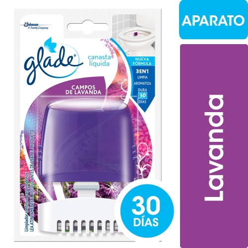 GLADE CANASTA LIQUIDA FULL LAVANDA 50 ML (825)