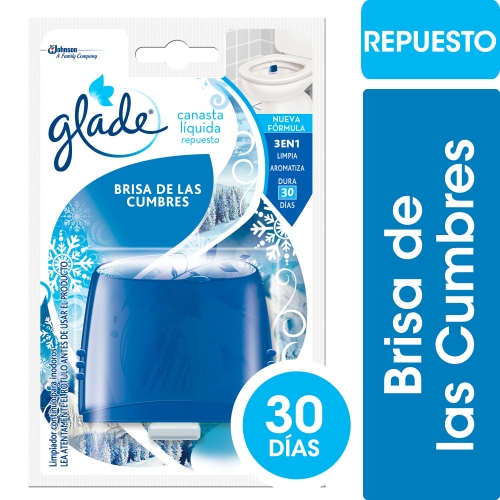 GLADE CANASTA LIQUIDA REP BRISA CUMBRES 50 ML (838)