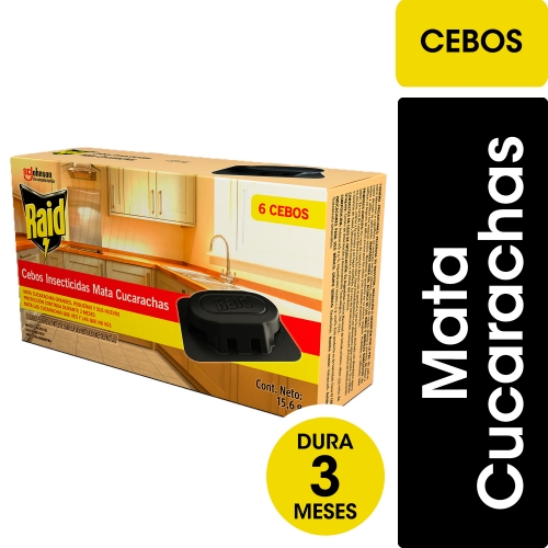 RAID COCINA CEBOS  6 x 2,6gr (1220)