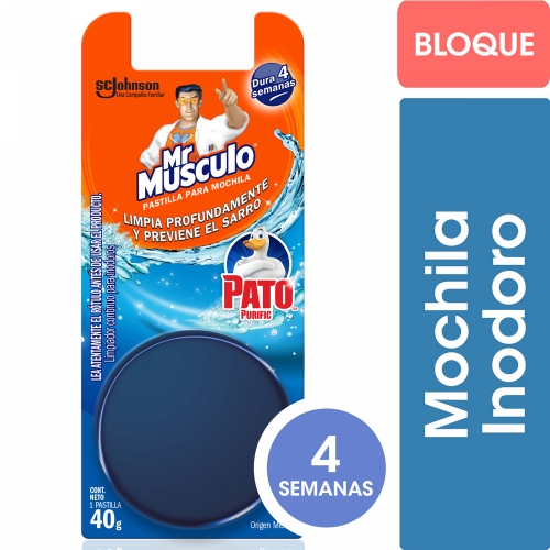 PATO BLOQUE PARA MOCHILA 24 X 40 GR (1415)