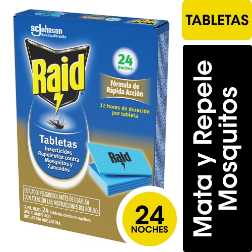 RAID TABLETAS REP X 24 (1170)