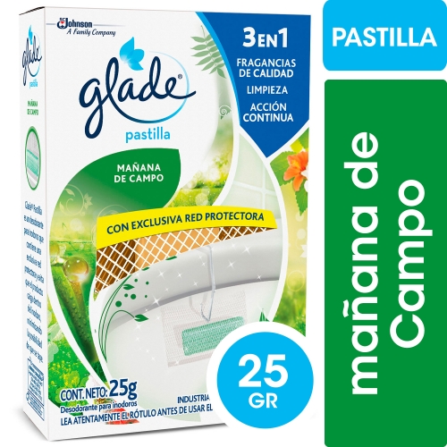 GLADE PASTILLA M.CAMPO 25 GR (798)