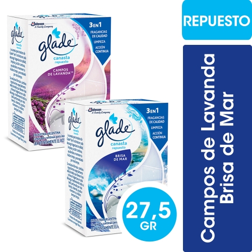 GLADE CANASTA SOLIDA REP 2 FRAG 27.5 GR (803)