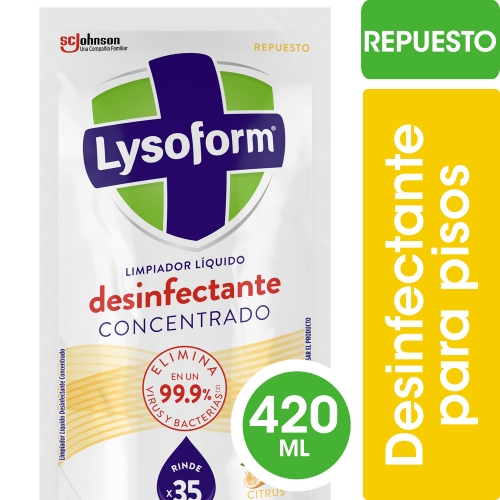 LYSOFORM CONCENTRADO CITRICA 420 ML (5087)