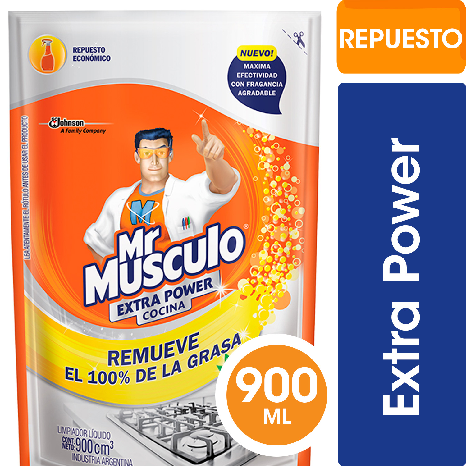 MR MUSCULO EXTRA POWER COCINA DP 900 ML (5024)