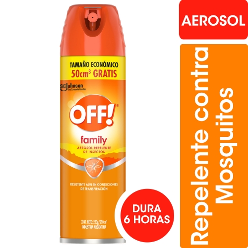 OFF AEROSOL BONUS FAMILY 290 ML (1081)