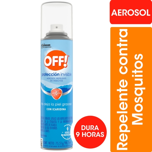 OFF INVISIBLE AEROSOL 98.7 ML (1204)