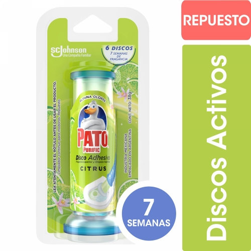 PATO DISCO ADHESIVO CITRUS REP 24 X 36 ML (1410)