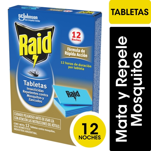 RAID TABLETAS REP X 12 (1175)