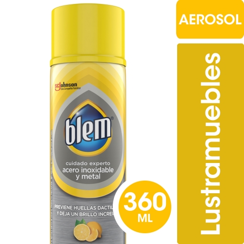 BLEM AEROSOL LIMON ACERO/METAL 360 ML (515)