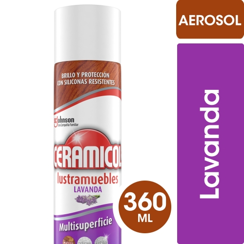 CERAMICOL AEROSOL LAVANDA 360 ML (543)