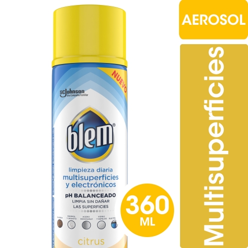 BLEM AEROSOL LIMPIA CITRUS 360 ML (516)