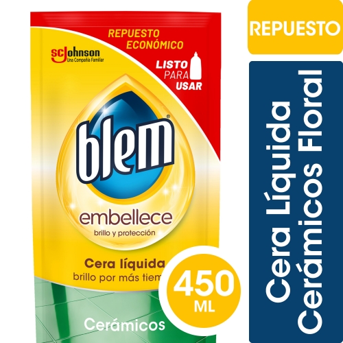 BLEM EMB CERAMICOS FLORAL DP 400ml (178)