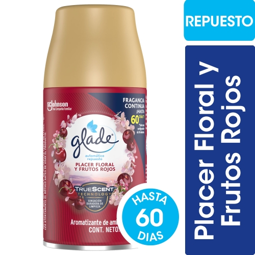 GLADE AUTOM REP PL FLORAL Y FR ROJOS 270ml (1127)