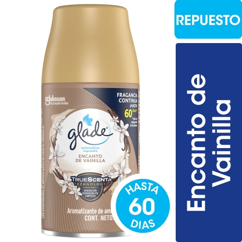 GLADE AUTOM REP VAINILLA 270ml (1132)