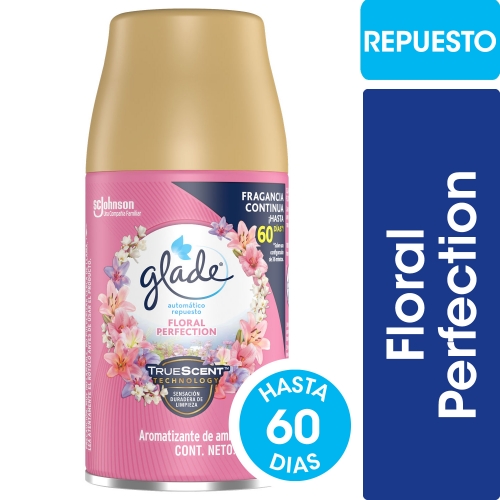 GLADE AUTOM REP FLORAL PERFECTION 175G/ 6 AR (1134)