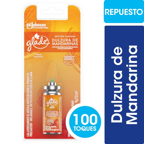 GLADE TOQUE REP ED LIM 1 MANDARINA (1105)