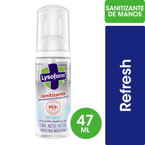 LYSOFORM SANITIZANTE REFRESH 47 ML (3000)