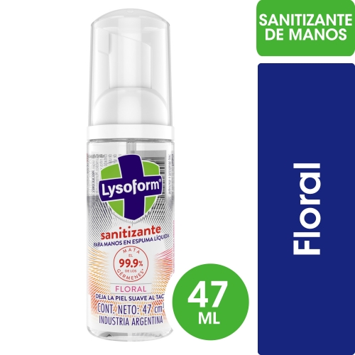 LYSOFORM SANITIZANTE FLORAL 47 ML (3001)