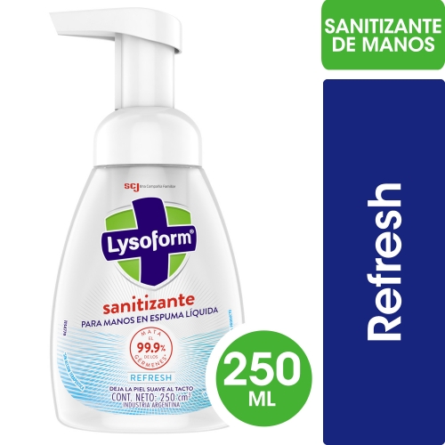 LYSOFORM SANITIZANTE REFRESH 250 ML (3002)