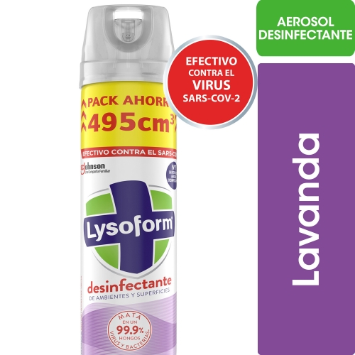 LYSOFORM AEROSOL LAVANDA 495 ML (612)