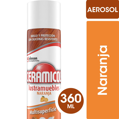 CERAMICOL AEROSOL NARANJA 360 ML (542)