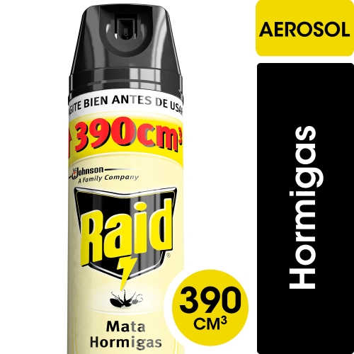 RAID AEROSOL HORMIGAS 390 ML (1350)