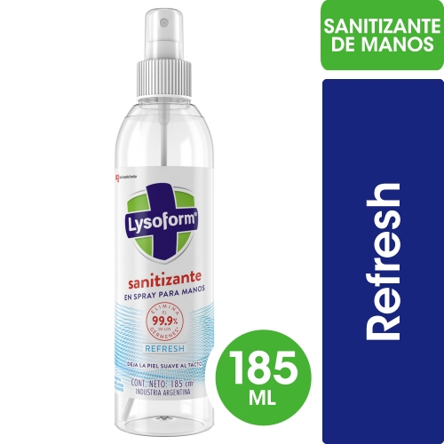 LYSOFORM SANITIZANTE REFRESH 185 CC (3014)