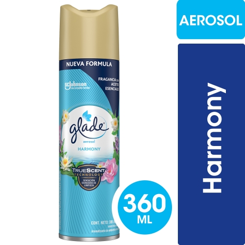 GLADE AEROSOL HARMONY 360 ML (705)