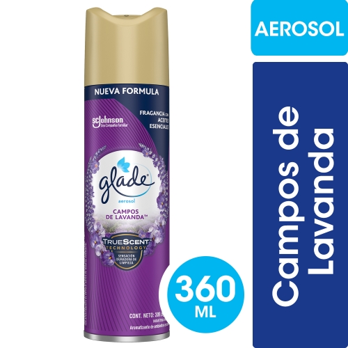 GLADE AEROSOL LAVANDA 360 ML (709)