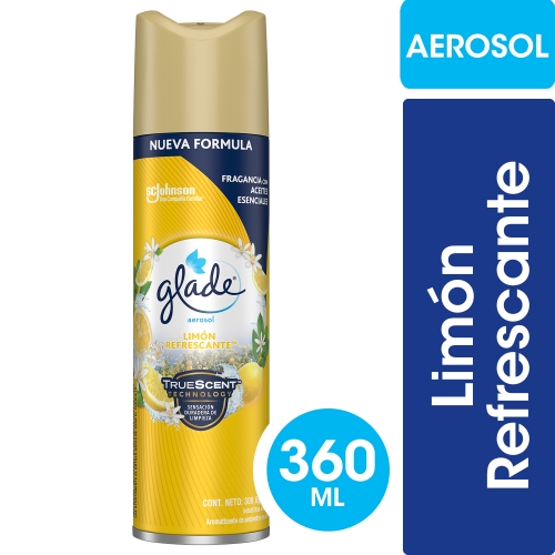 GLADE AEROSOL LIMON 360 ML (710)