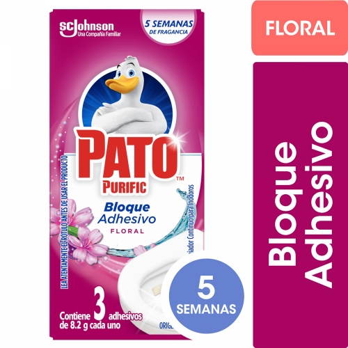 PATO BLOQUE ADHESIVO FLORES 24.6GR (1405)