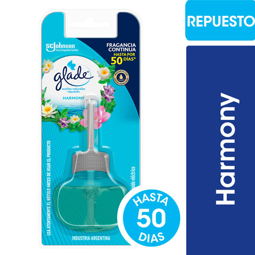 GLADE ACEITE NAT  REP.HARMONY 21 ml (883)