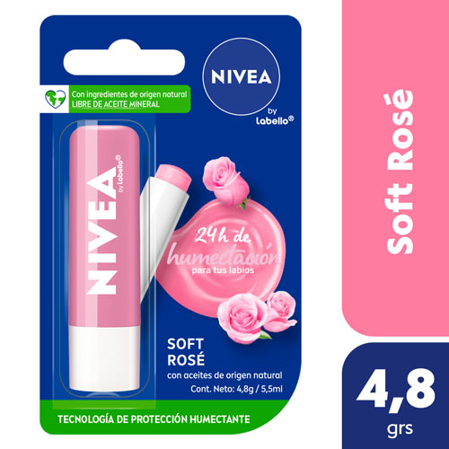 LABIAL SOFT ROSE 4.8gr (85066)