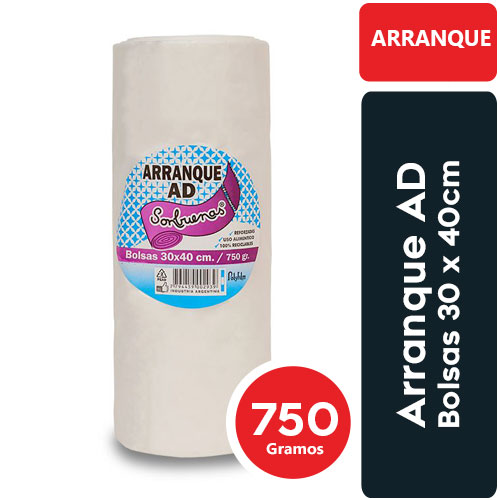 S.B ARRANQUE AD 30x40 750gr (9033)