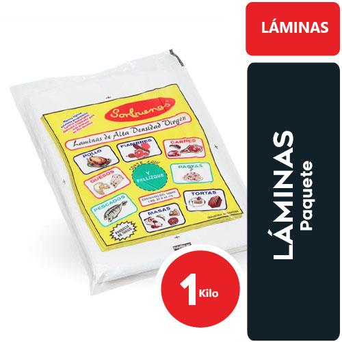 S.B LAMINAS PAQUETE x1kilo (9050)