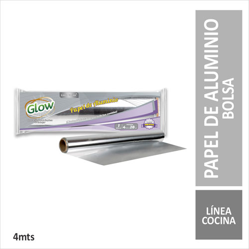 ROLLO ALUMINIO BOLSA x 4mts (80234)